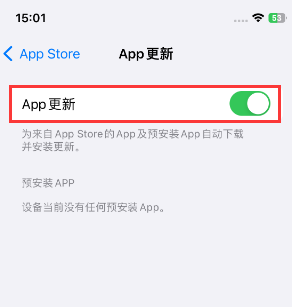 梅州苹果15维修中心如何让iPhone15APP自动更新