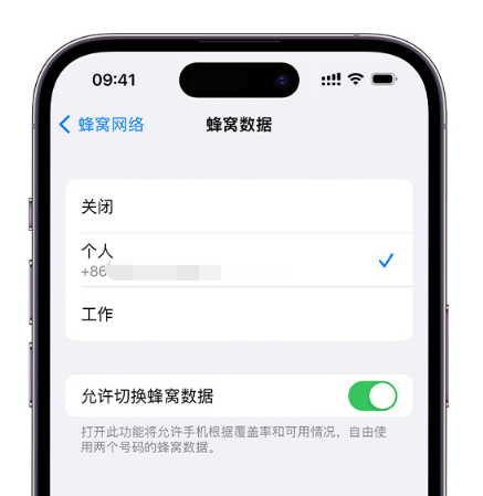 梅州苹果维修服务分享如何在iPhone上使用双卡 